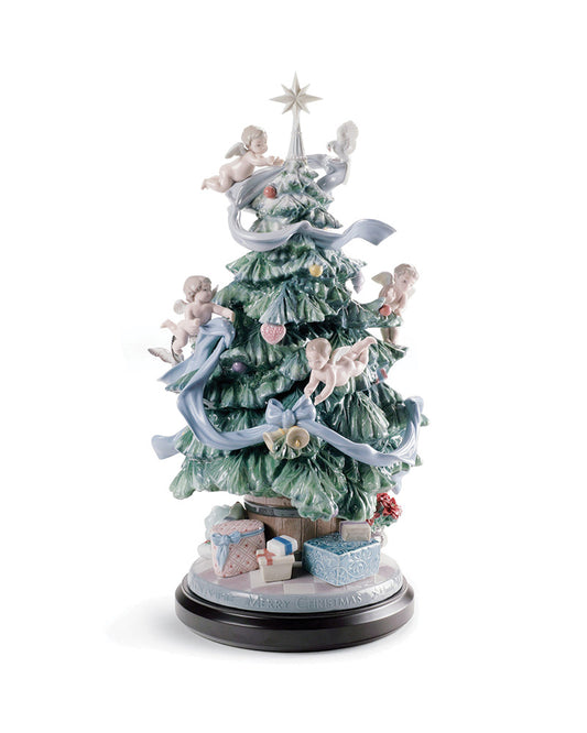 Lladró Great Christmas Tree Figurine Limited Edition   FormFluent