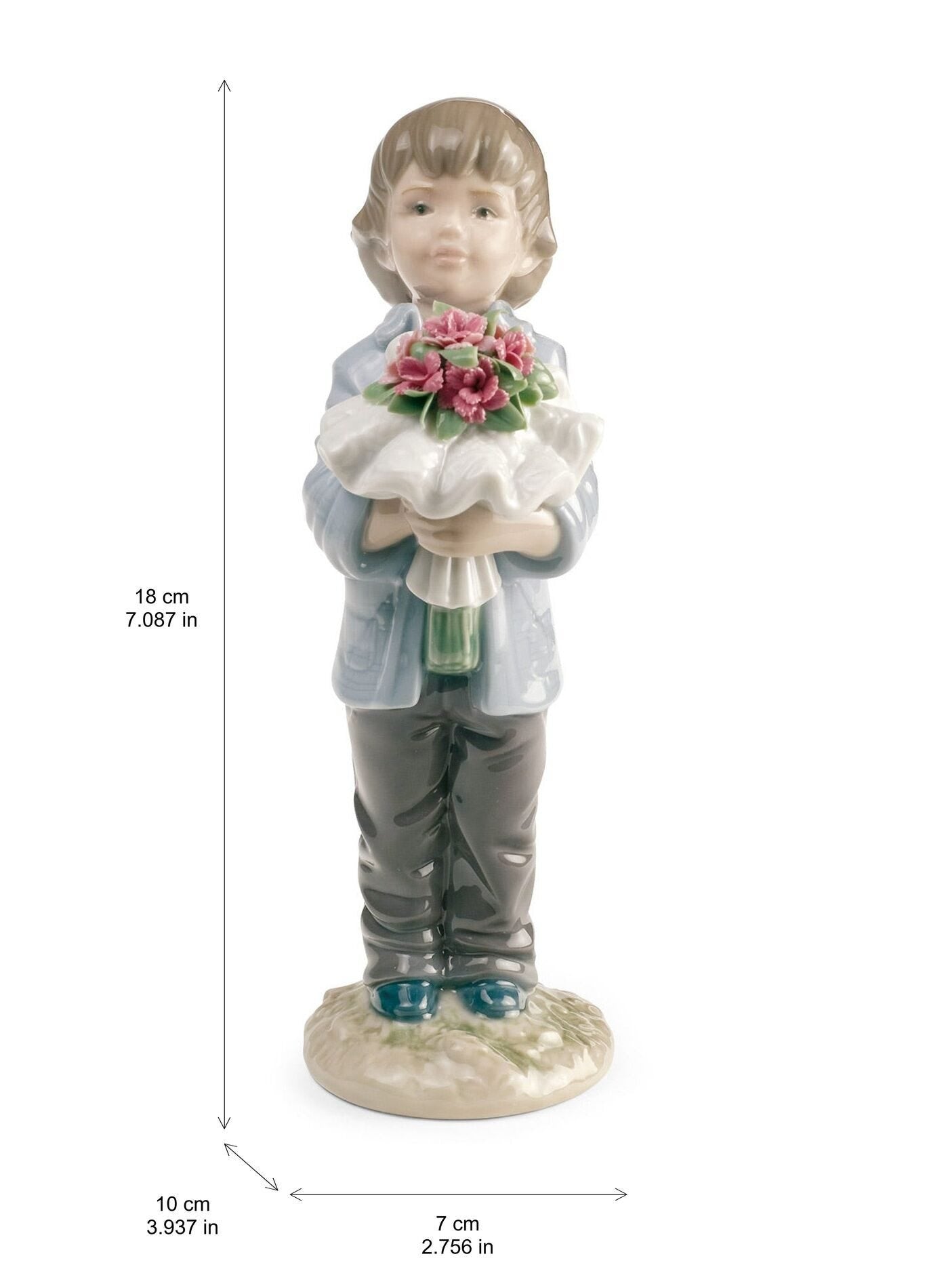 Lladró You Deserve The Best Boy Figurine