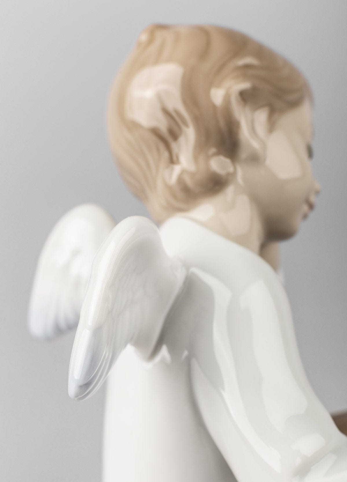 Buy Authentic Lladró Lladró My Guardian Angel Pink Figurine Sculpture - FormFluent Sydney Australia