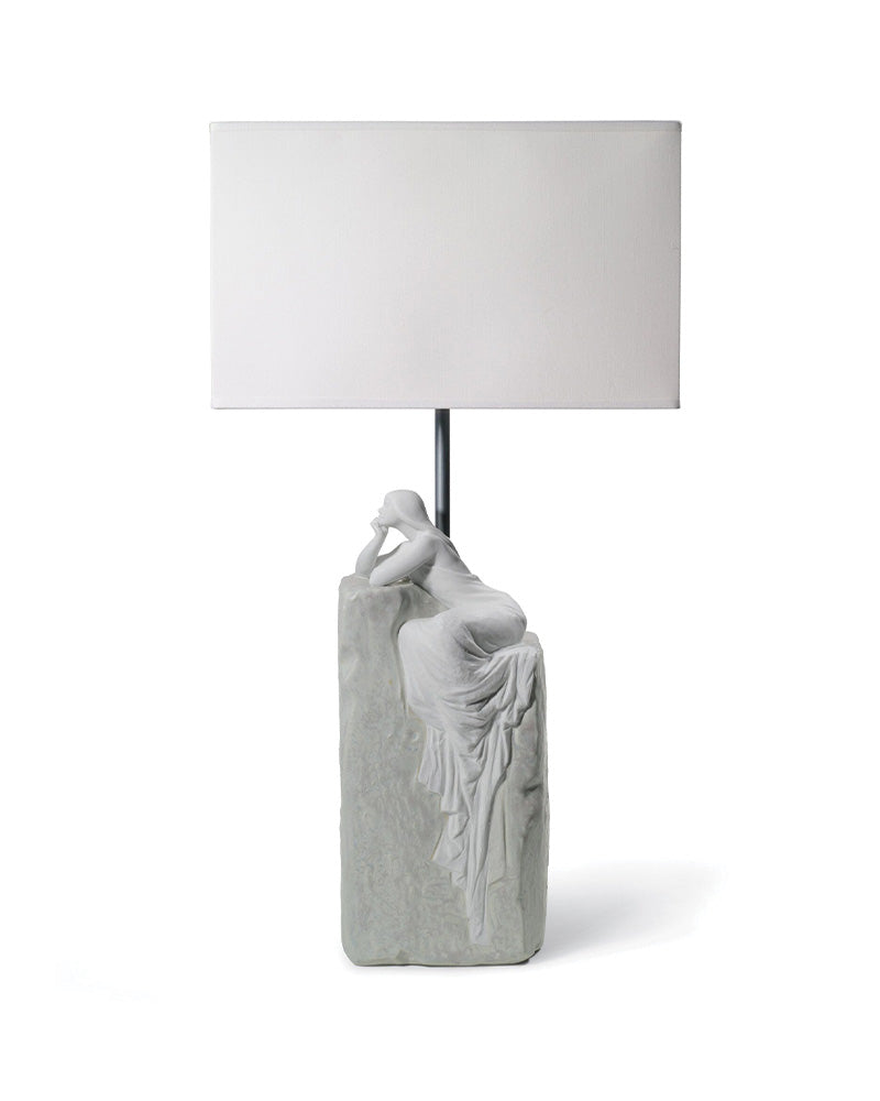 Lladró Meditating Woman II Table Lamp  - FormFluent Sydney Australia