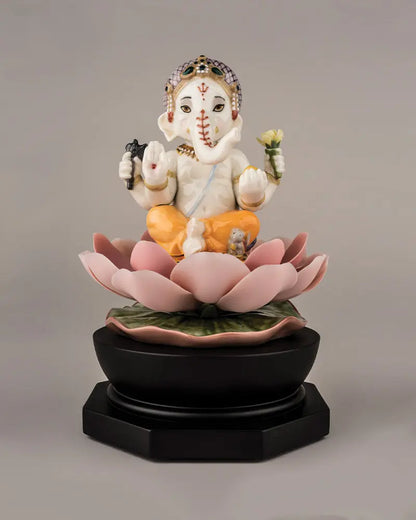  Lladró Padmasana Ganesha Figurine Sculpture by Lladró at  FormFluent