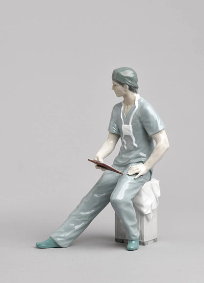 Lladró Surgeon Figurine Sculpture by  Lladró at   FormFluent Sydney, Australia