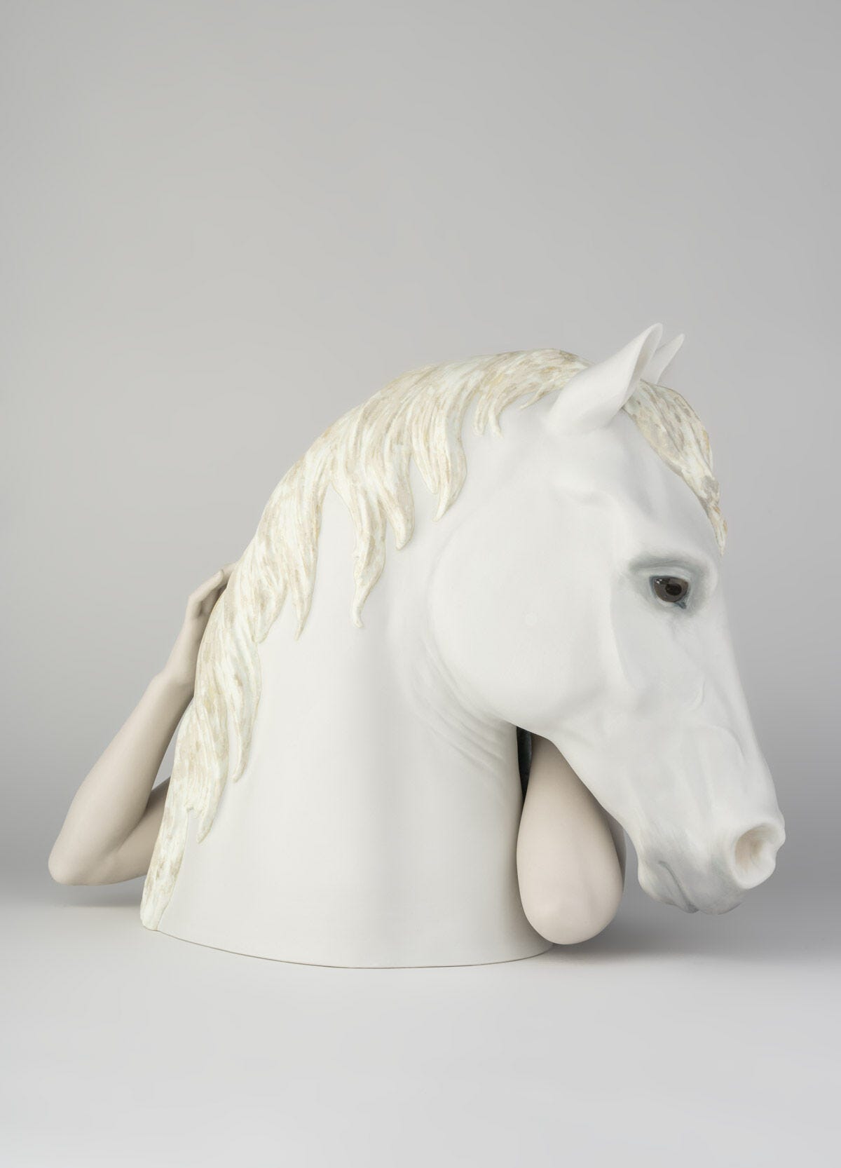 Lladró Lladró A True Friend Woman and Horse Figurine (Limited Edition)  - FormFluent Sydney Australia