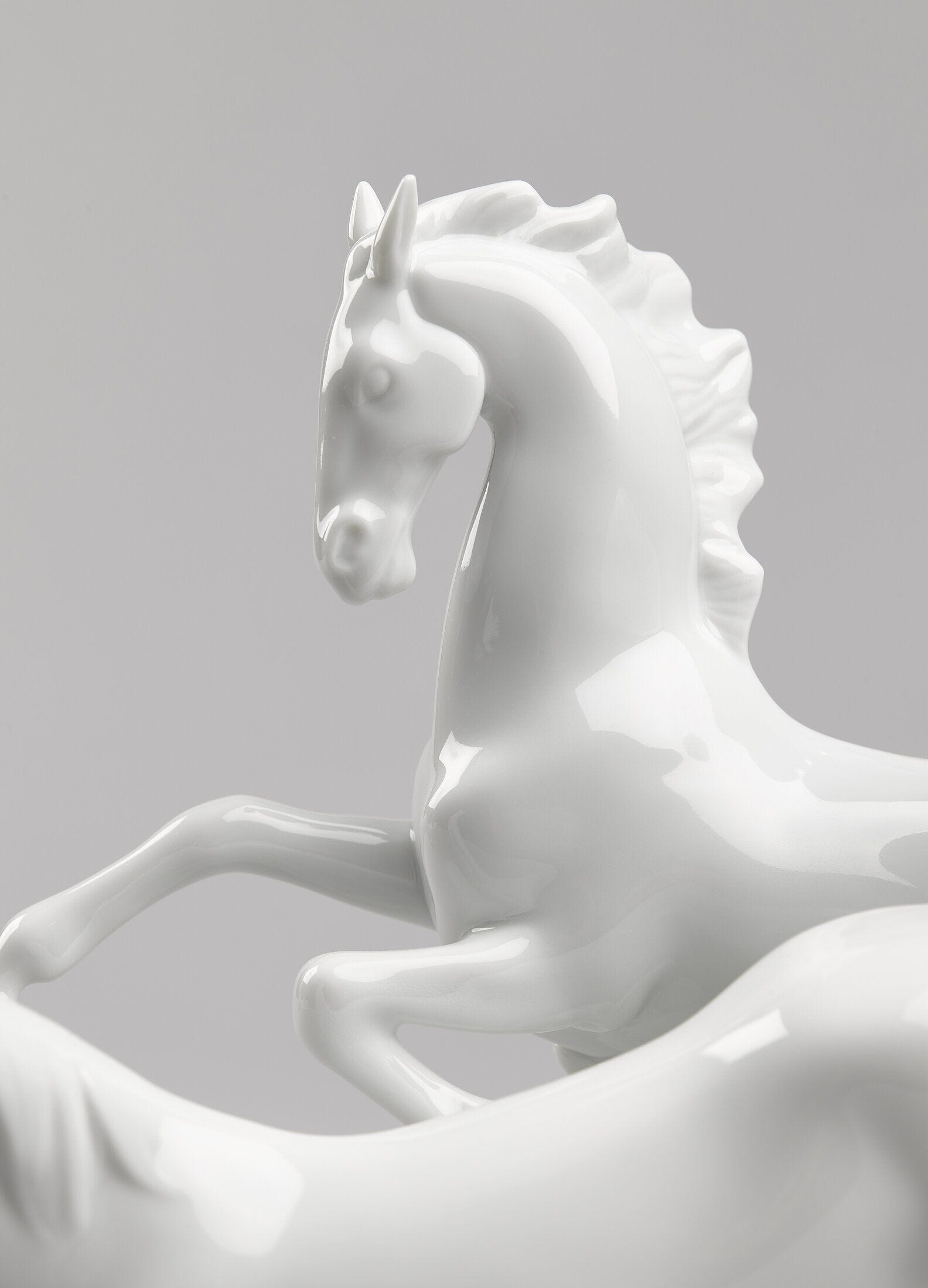 Lladró Horses Galloping Figurine White Sculpture by Lladró at  FormFluent Sydney, Australia