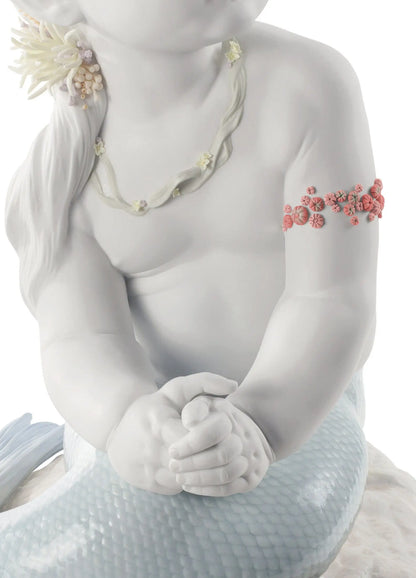  Lladró Princess of The Waves Mermaid Figurine Limited Edition Sculpture by Lladró at  FormFluent
