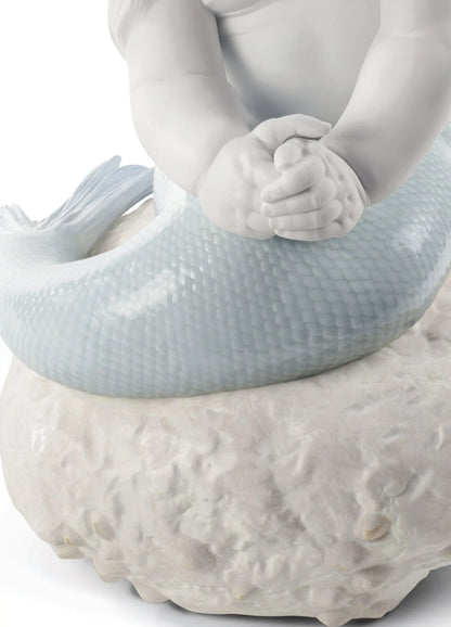  Lladró Princess of The Waves Mermaid Figurine Limited Edition Sculpture by Lladró at  FormFluent