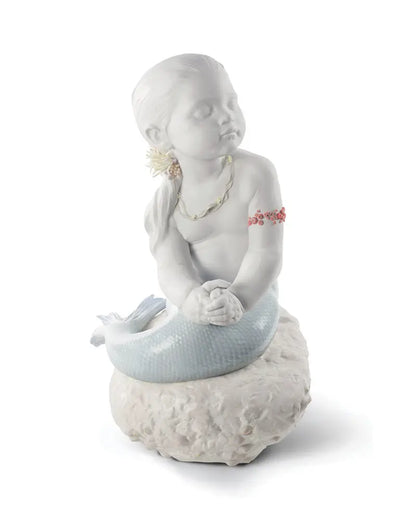  Lladró Princess of The Waves Mermaid Figurine Limited Edition Sculpture by Lladró at  FormFluent