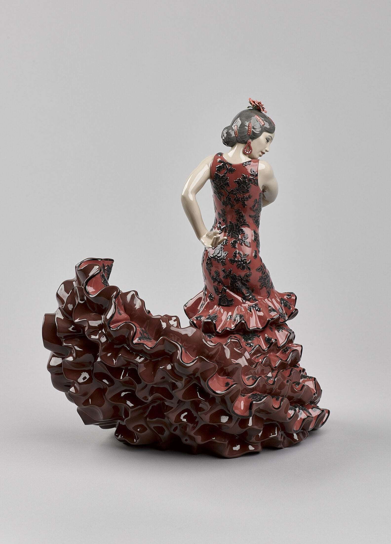 Flamenco Flair Woman Sculpture