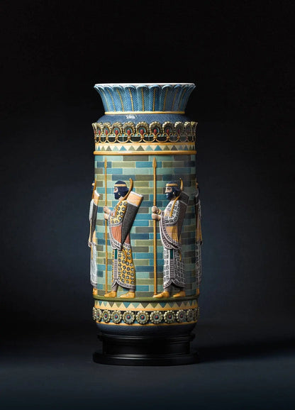  Lladró Archers Frieze Vase Sculpture Limited Edition Vase by Lladró at  FormFluent
