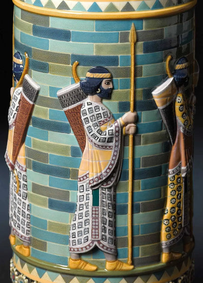  Lladró Archers Frieze Vase Sculpture Limited Edition Vase by Lladró at  FormFluent