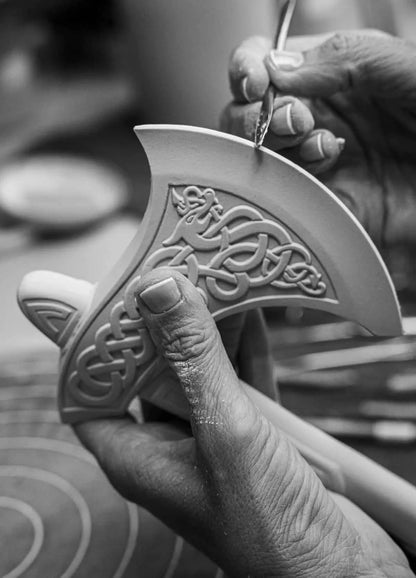 Lladró Allfather God Odin Nordic Mythology Sculpture Sculpture by  Lladró at   FormFluent Sydney, Australia