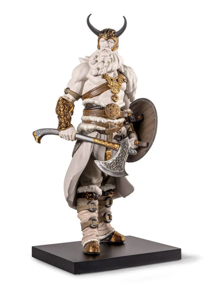 Lladró Allfather God Odin Nordic Mythology Sculpture Sculpture by  Lladró at   FormFluent Sydney, Australia