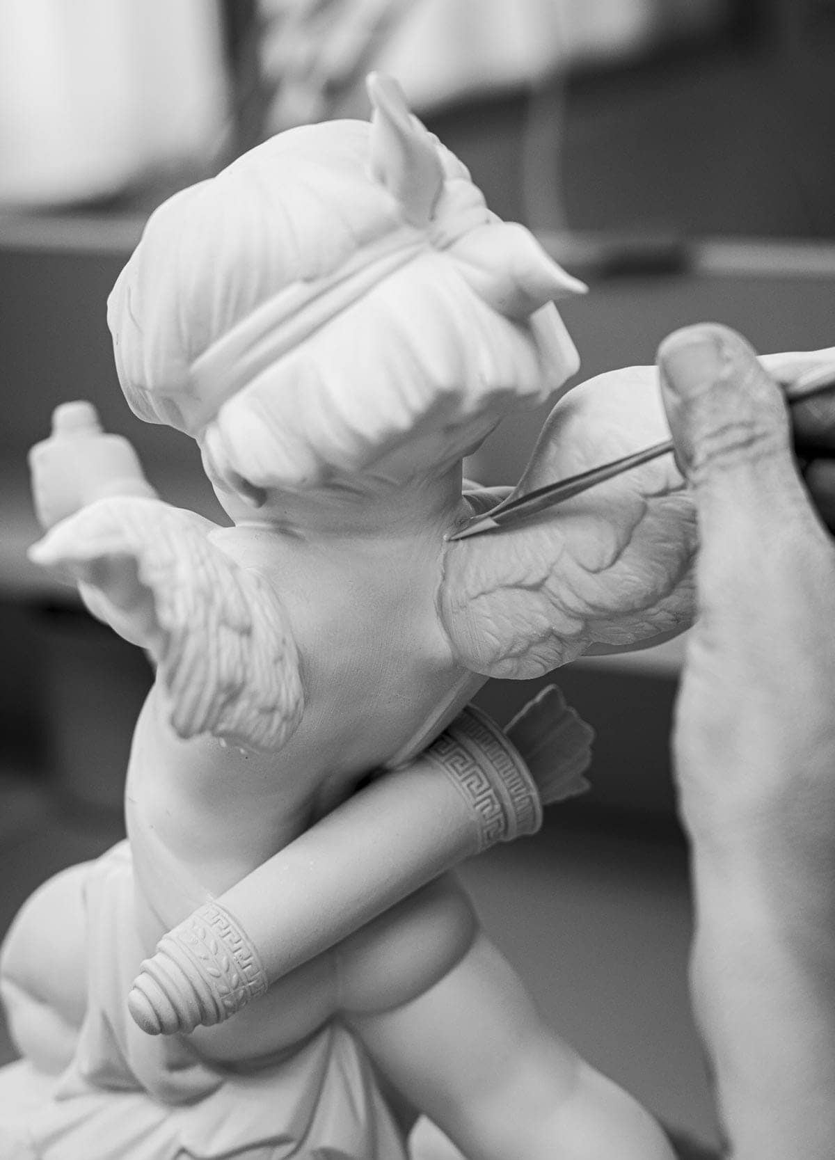  Lladró Eros and Psyche Angels Couple Figurine Sculpture by Lladró at  FormFluent