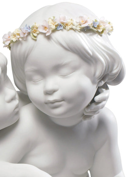  Lladró Eros and Psyche Angels Couple Greek Mythology Figurine Sculpture by Lladró at  FormFluent