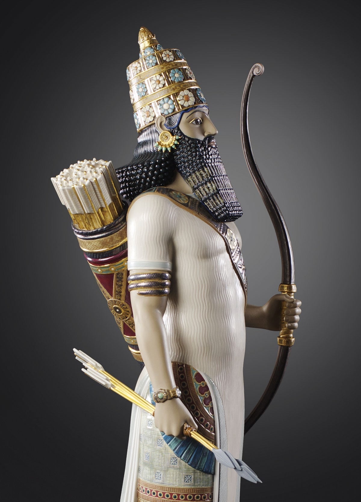  Lladró Assyrian Archer Sculpture Limited Edition Sculpture by Lladró at  FormFluent