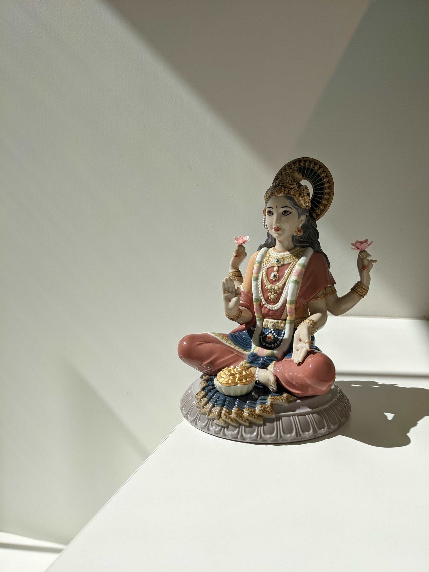 Goddess Sri Lakshmi Figurine