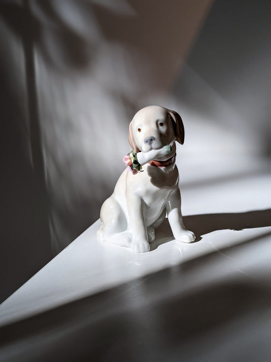 This Bouquet is for you Dog Figurine - FormFluent