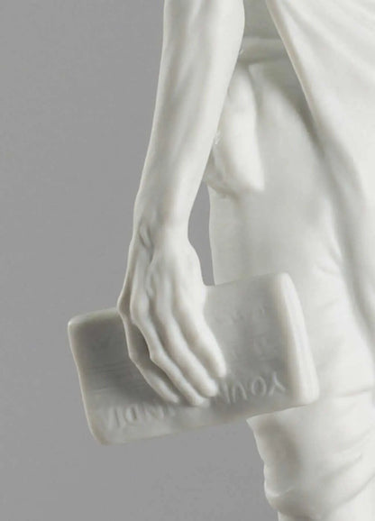  Lladró Mahatma Gandhi Figurine. White Sculpture by Lladró at  FormFluent