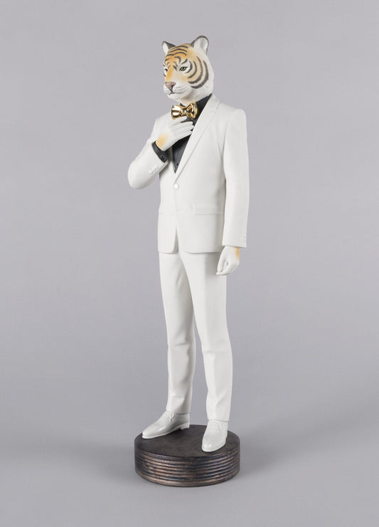 Lladró Tiger Man Figurine