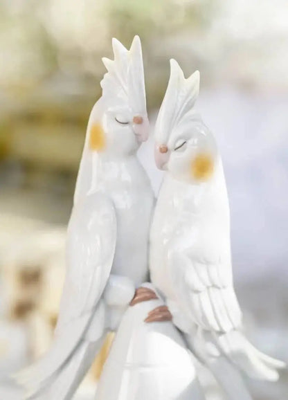 Lladró Nymphs in Love Couple Figurine Sculpture by  Lladró at   FormFluent Sydney, Australia