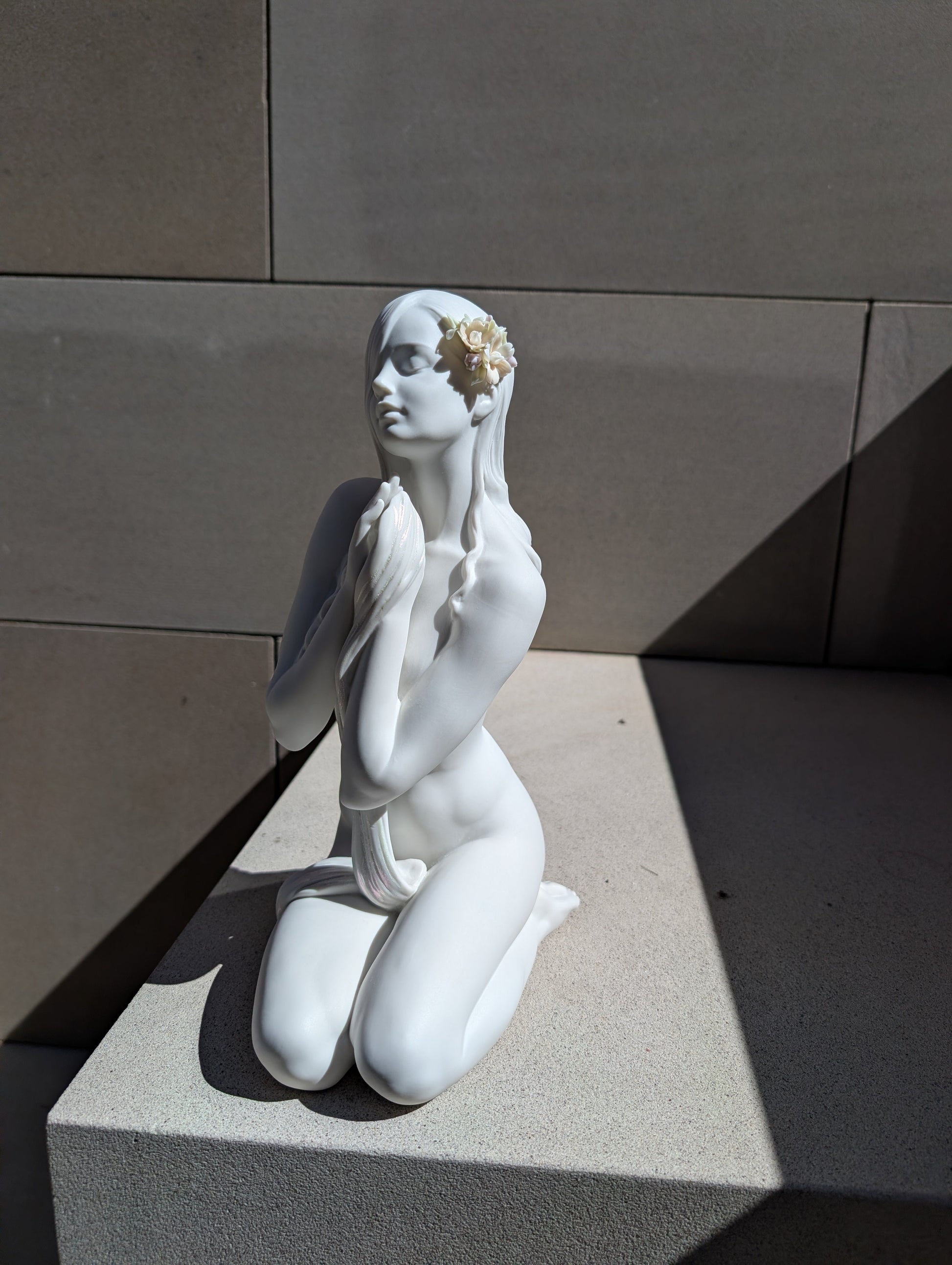  Lladró Inner Peace Woman Figurine  by Lladró at  FormFluent