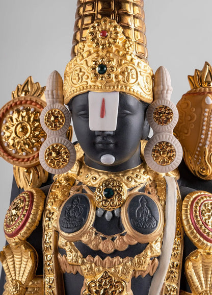  Lladró Lord Balaji (Venkateswara) Sculpture Limited Edition Sculpture by Lladró at  FormFluent
