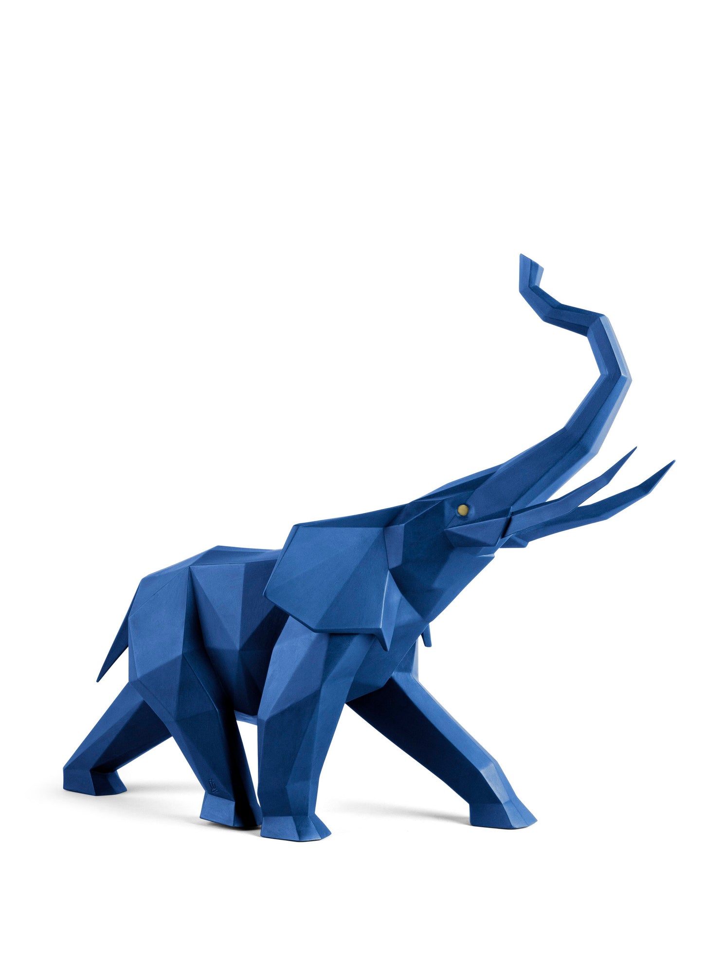 Origami Elephant Figurine