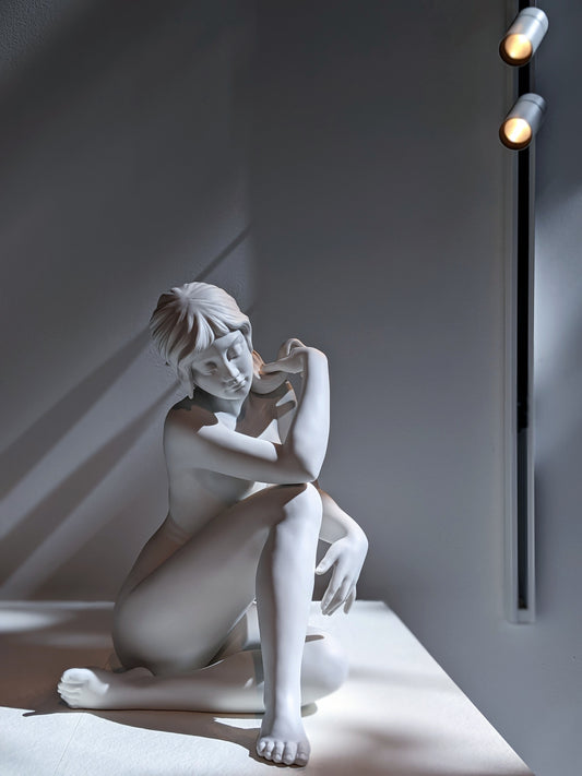 Pure Calm Woman Sculpture