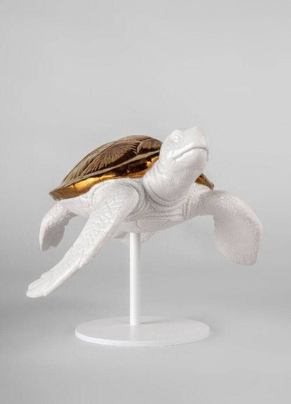 Lladró Sea Turtle II Figurines Sculpture by Lladró at  FormFluent Sydney, Australia