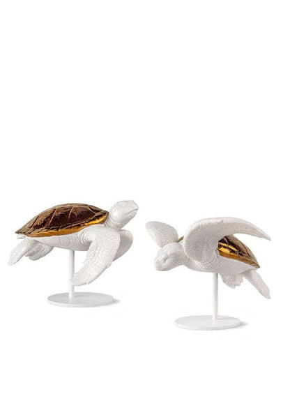 Lladró Sea Turtle Figurines - Pair Sculpture by Lladró at  FormFluent Sydney, Australia