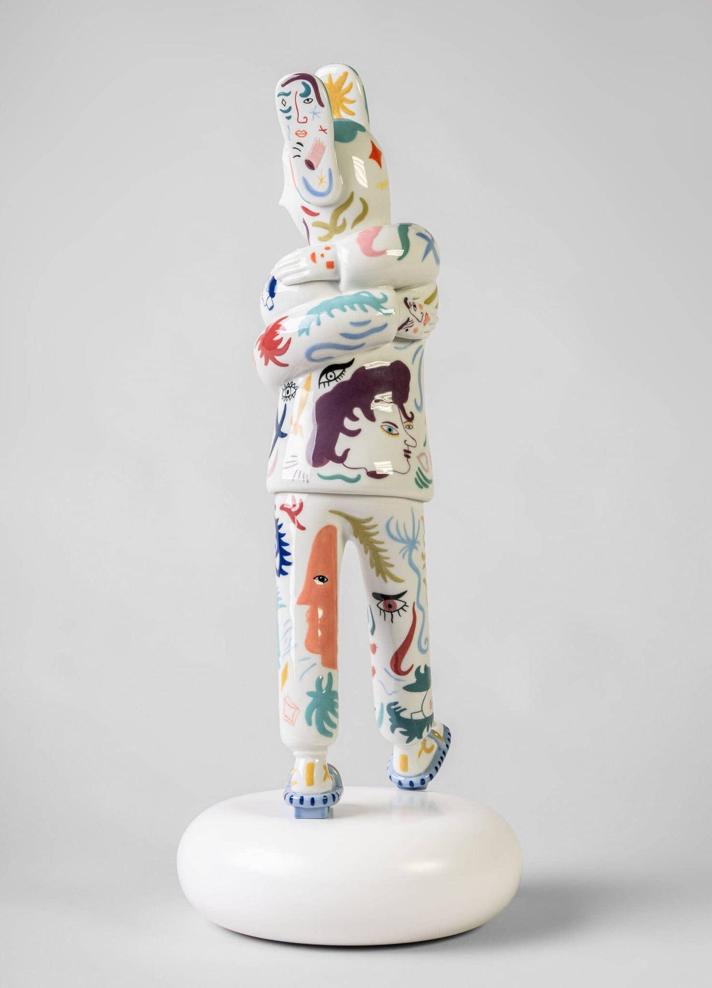 Lladró Embraced Sculpture Limited Edition by Jaime Hayon Sculpture by  Lladró at   FormFluent Sydney, Australia