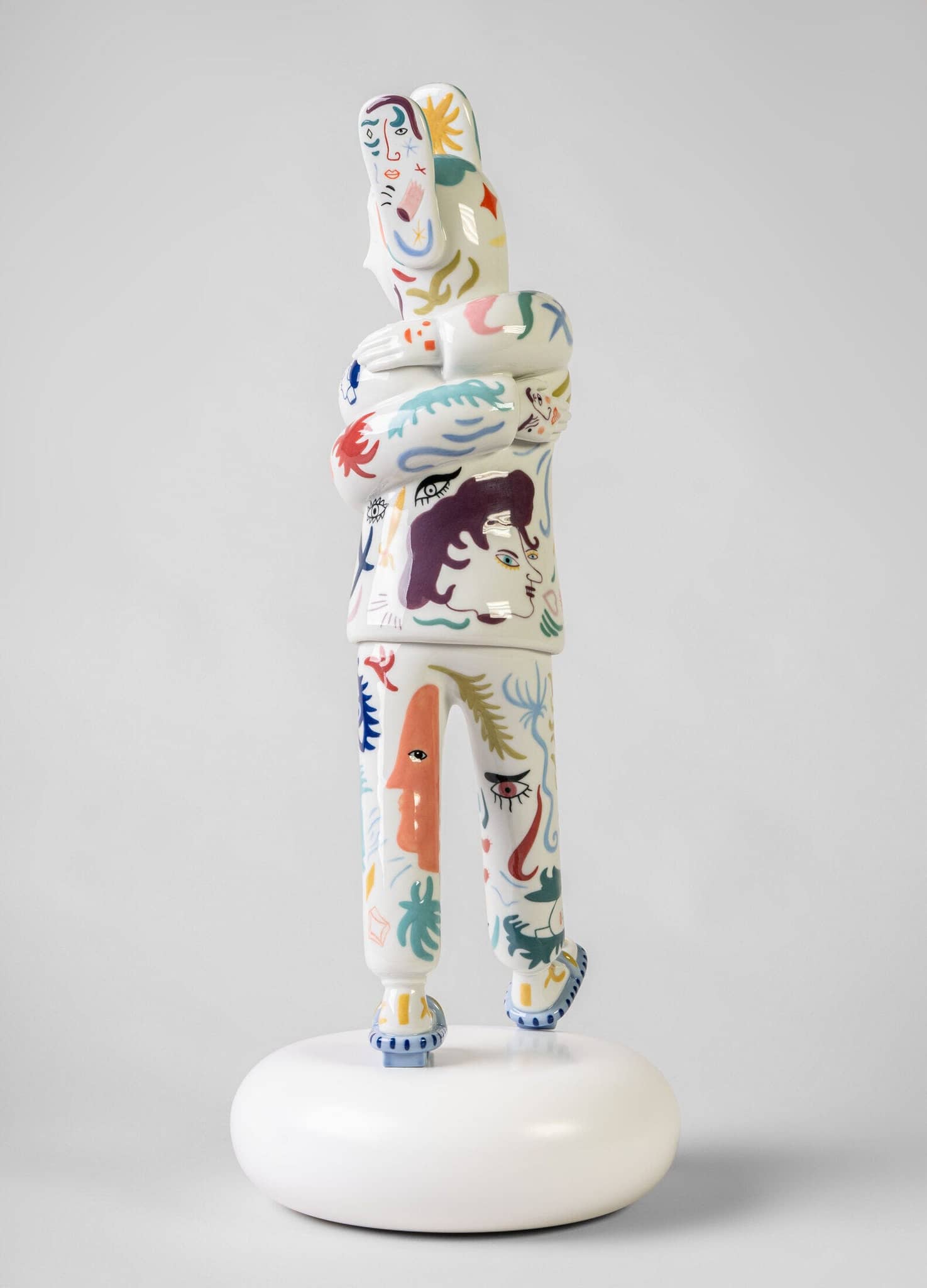 Lladró Embraced Sculpture Limited Edition by Jaime Hayon Sculpture by  Lladró at   FormFluent Sydney, Australia