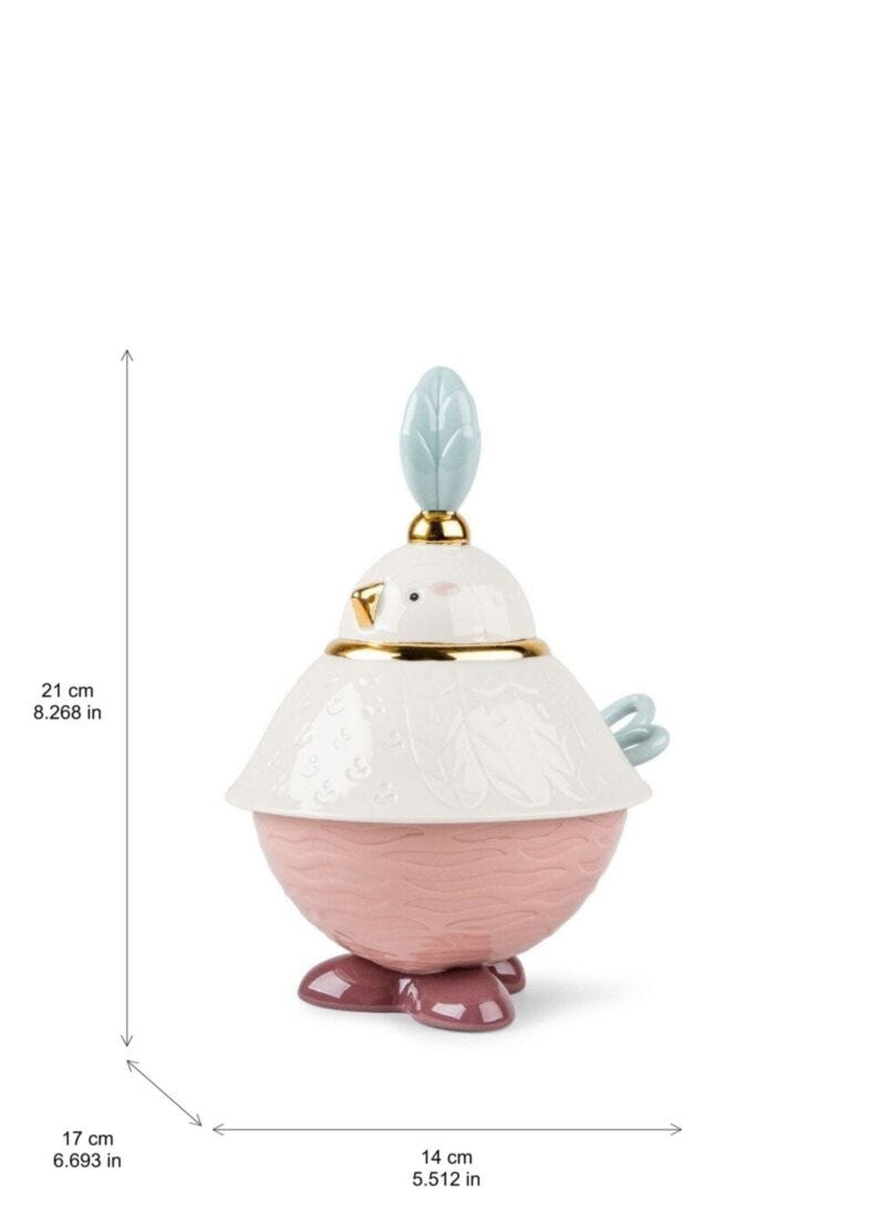Sugar bowl Kawki's dimensions