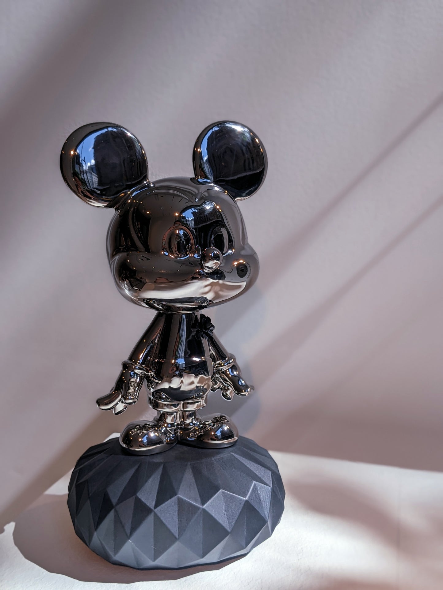 Mickey Mouse Platinum Sculpture
