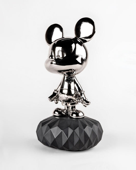 Lladró Mickey Mouse Platinum Sculpture   FormFluent