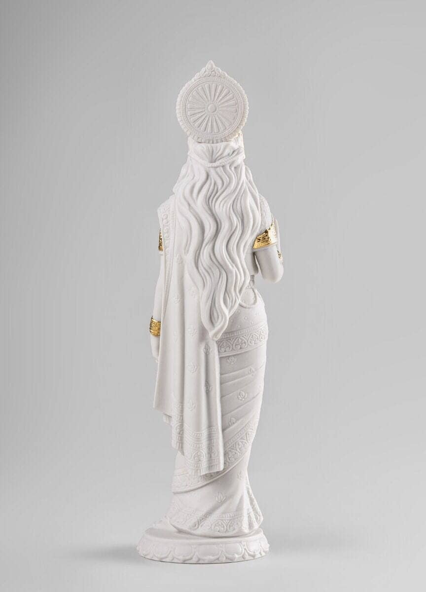 Lladró Sita Sculpture - Gold Lustre (Re-deco) Sculpture by Lladró at  FormFluent Sydney, Australia
