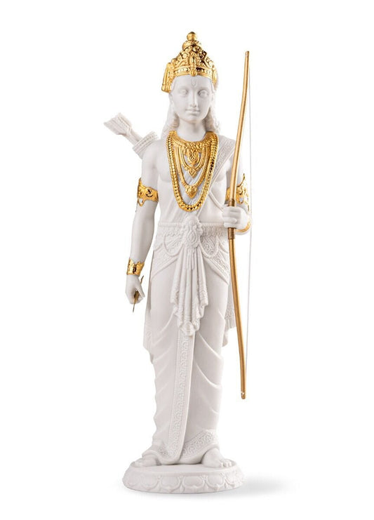 Lladró Lakshman Sculpture - Gold Lustre (Re-deco) Sculpture by Lladró at  FormFluent Sydney, Australia