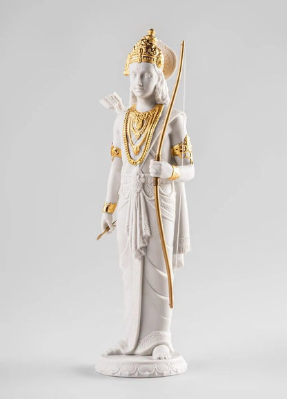 Lladró Lakshman Sculpture - Gold Lustre (Re-deco) Sculpture by Lladró at  FormFluent Sydney, Australia