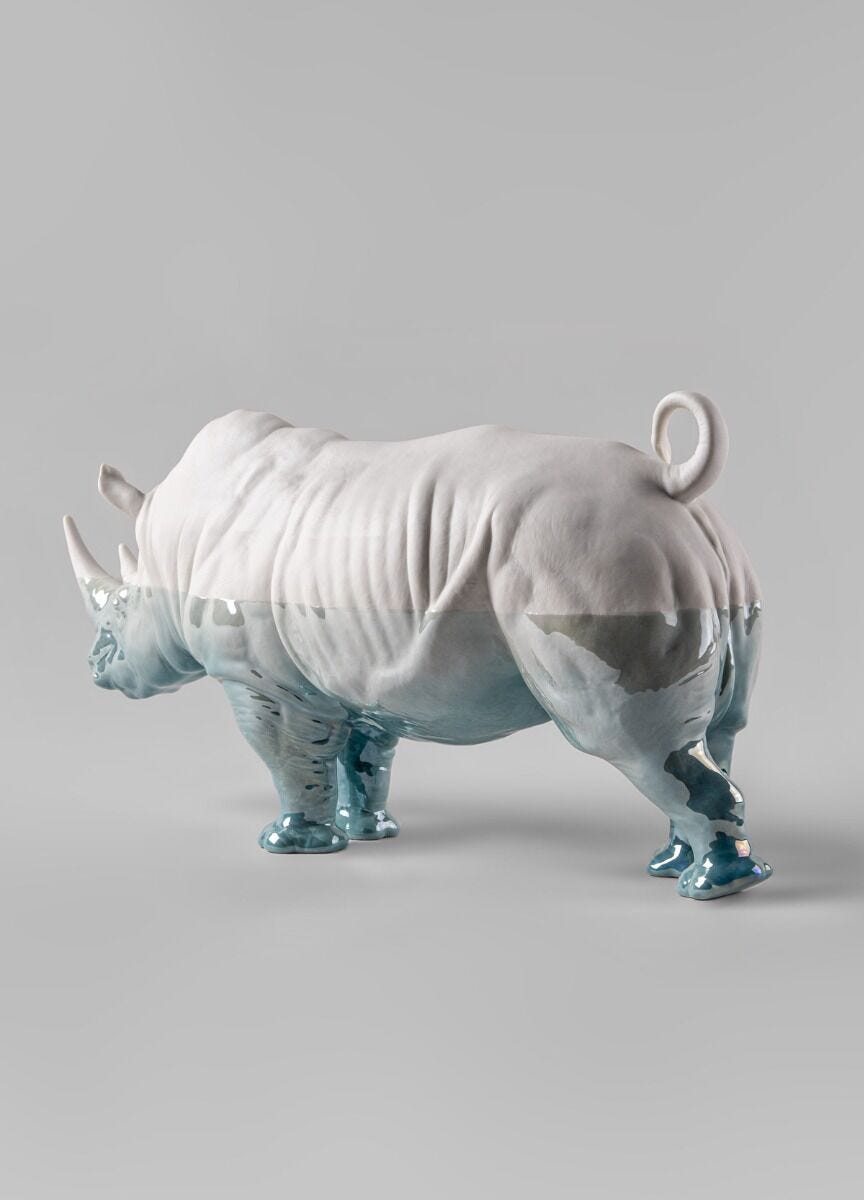 White Rhino - Underwater Sculpture