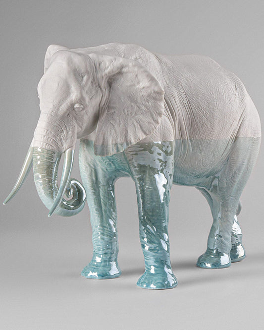 Lladró Elephant - Underwater Sculpture   FormFluent
