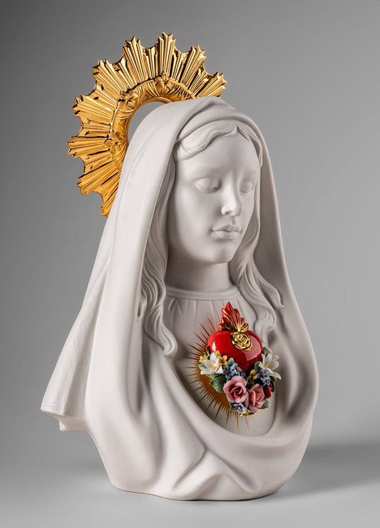 Immaculate Heart of Mary Sculpture