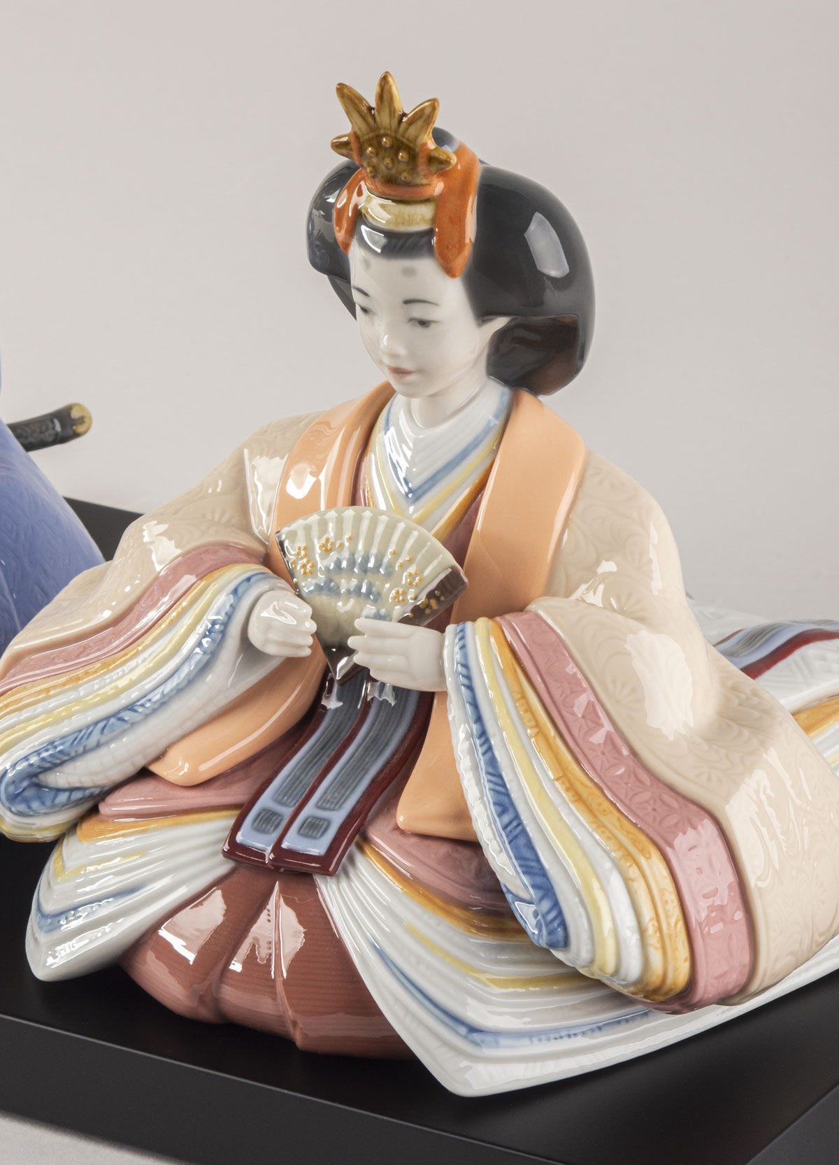 Buy Authentic Lladró Lladró Hina Dolls Sculpture Blue-salmon Limited Edition Sculpture - FormFluent Sydney Australia