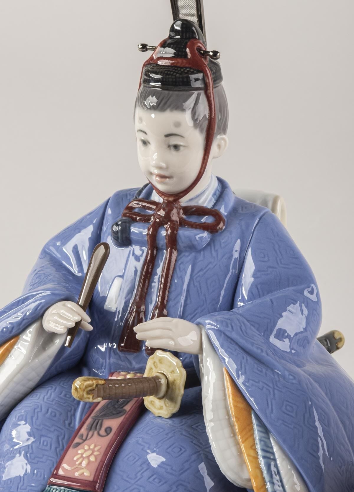 Buy Authentic Lladró Lladró Hina Dolls Sculpture Blue-salmon Limited Edition Sculpture - FormFluent Sydney Australia