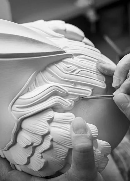 Lladró Yokai - Tengu Sculpture Sculpture by  Lladró at   FormFluent Sydney, Australia