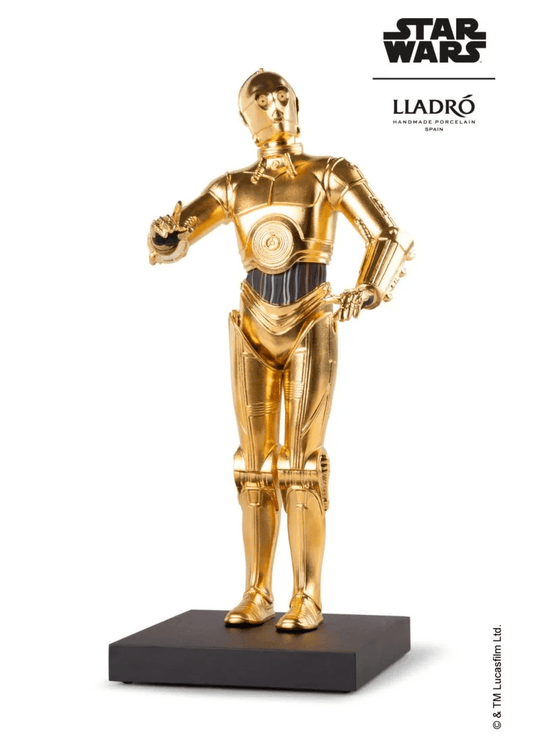 Lladró Official C3PO™ Star Wars Sculpture Sculpture by  Lladró at   FormFluent Sydney, Australia