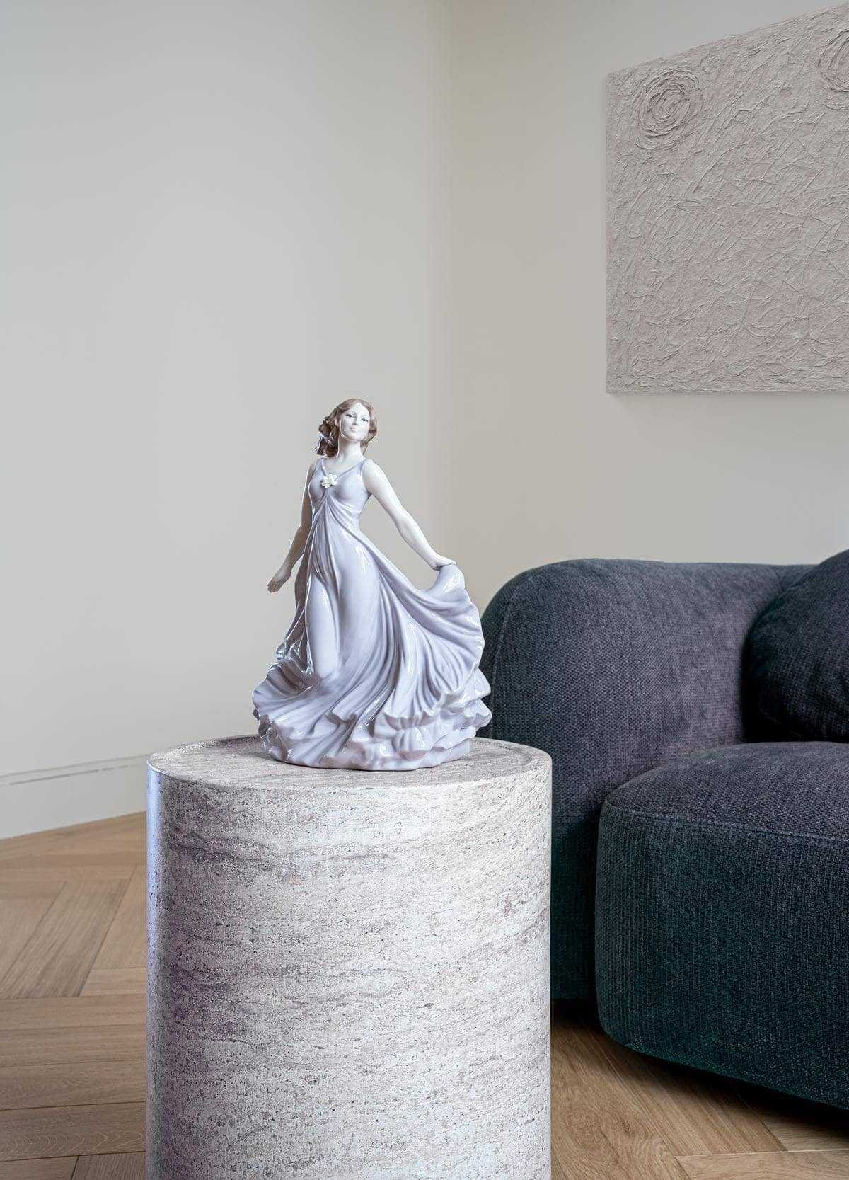 Lladró Dancing in the Wind Woman Sculpture | FormFluent