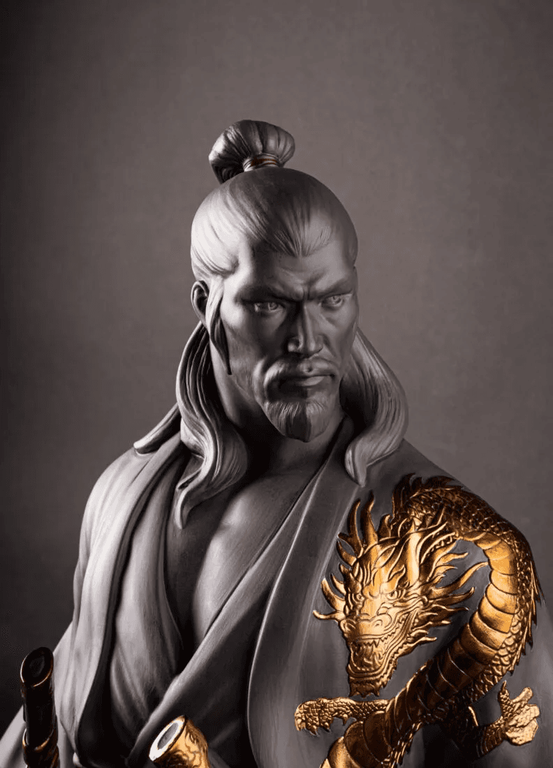 Lladró Shogun Man Sculpture Sculpture by  Lladró at   FormFluent Sydney, Australia