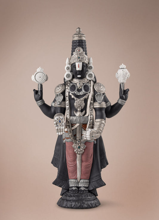 Lladró Lord Venkateswara / Balaji Sculpture