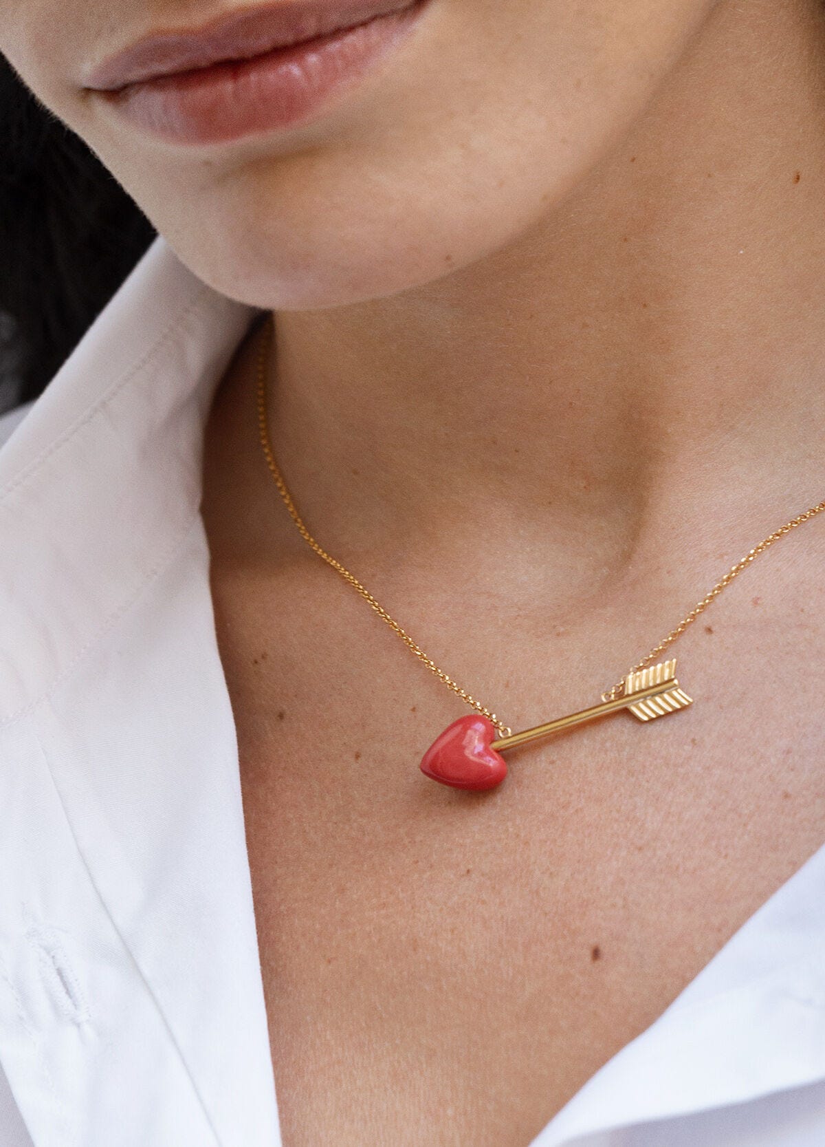  Lladró Crush Pendant Necklace Jewelry by Lladró at  FormFluent