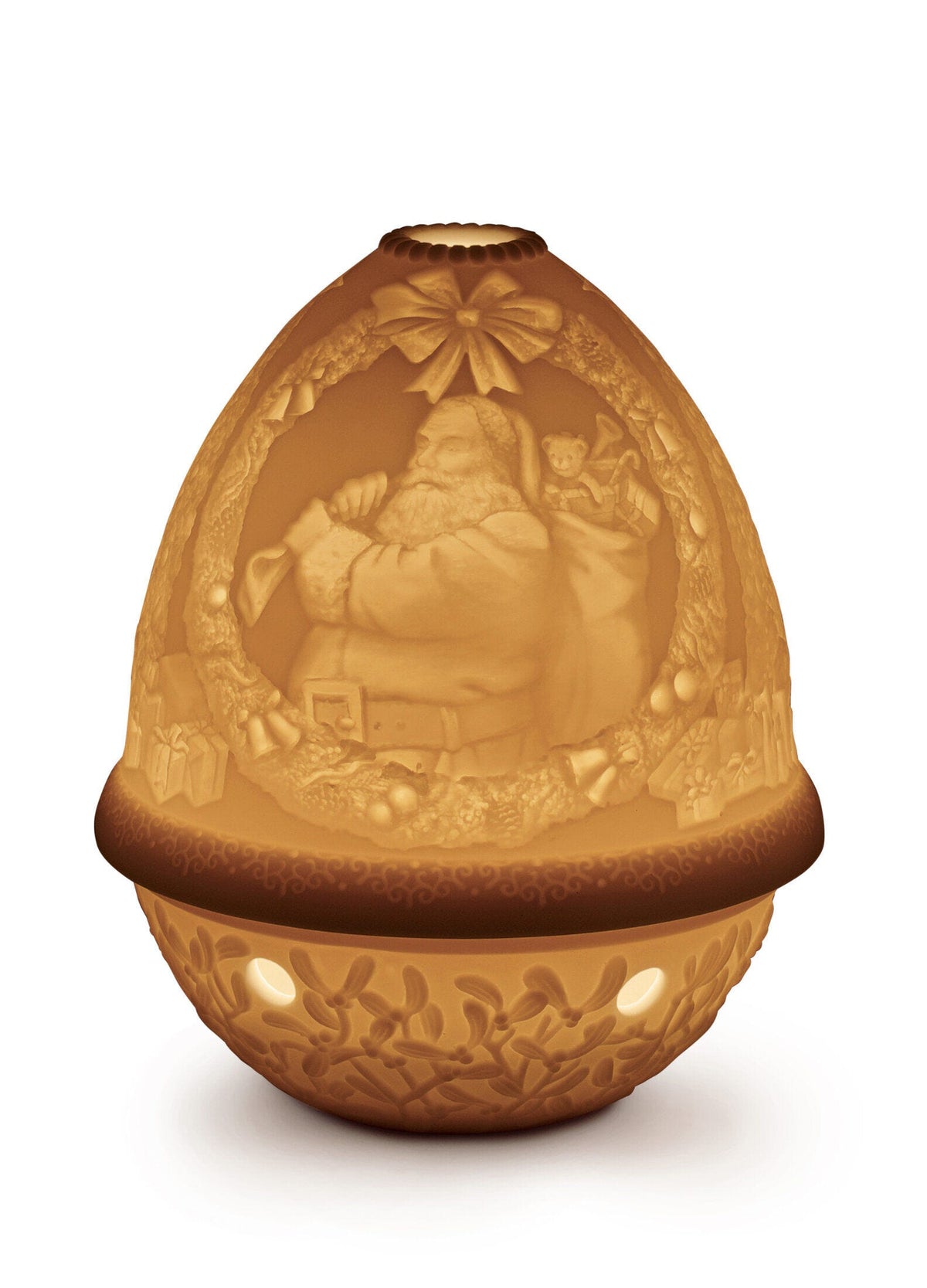 Lladró Santa Claus Lithophane